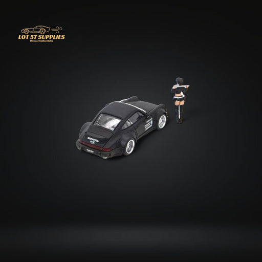 Mini Station Porsche RWB 964 Samurai Black w/ Figure 1:64 - Just $35.99! Shop now at Retro Gaming of Denver