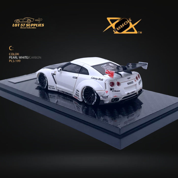 Error404 LB-Works Skyline GT-R R35 Pearl White Carbon Hood 1:64 - Just $64.99! Shop now at Retro Gaming of Denver