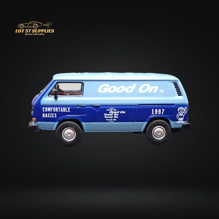 Tarmac Works X Schuco Collab64 Volkswagen T3 Panel Van GOOD ON 1:64 T64S-001-GO - for just $19.99! 
