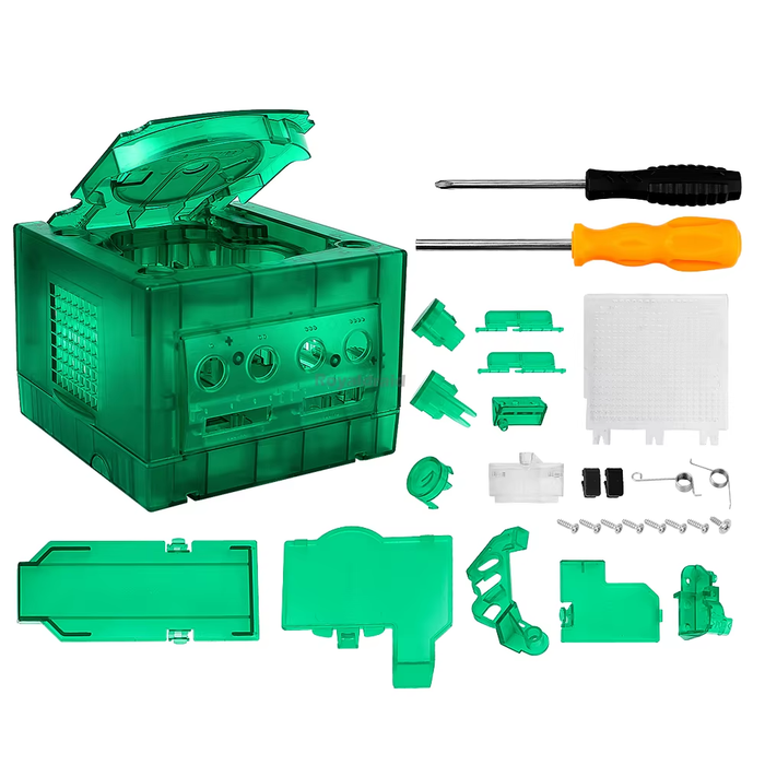 Gamecube Full Replacement Console Shell Housing Translucent Green - for just $62.99! 