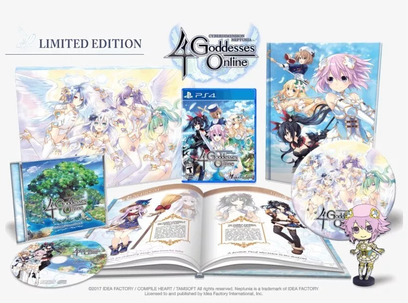 Cyberdimension Neptunia: 4 Goddesses Online Limited Edition (Playstation 4) - Just $44.99! Shop now at Retro Gaming of Denver