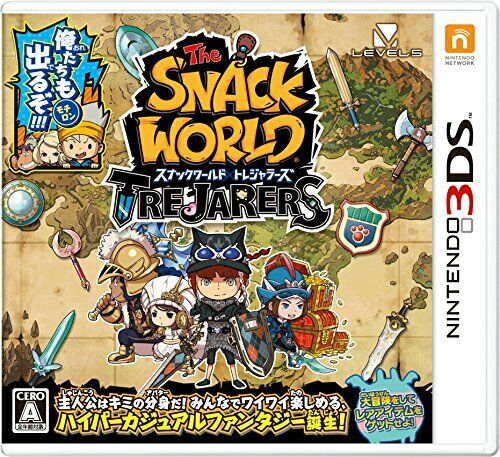 The Snack World Trejarers [Japanese Import] (Nintendo 3DS) - Just $0! Shop now at Retro Gaming of Denver