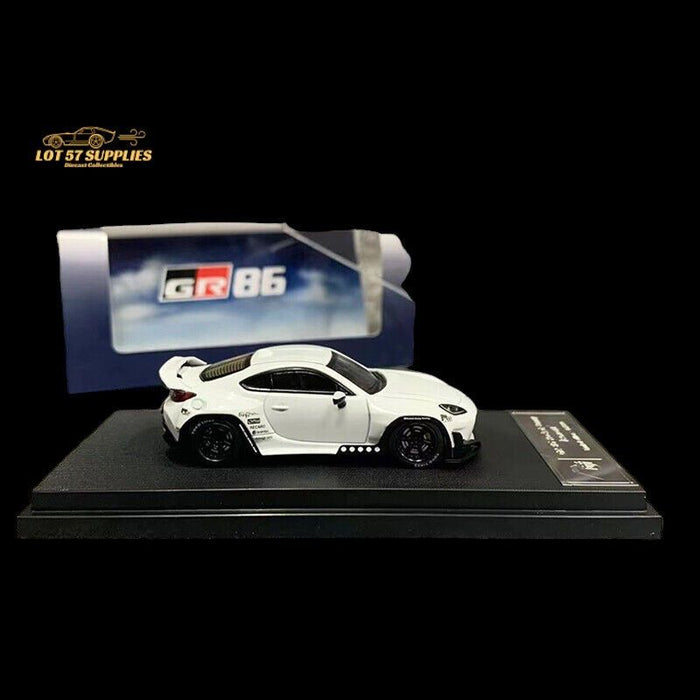 Fuji Toyota GR86 Rocket Bunny Pandem in White 1:64 - Just $34.99! Shop now at Retro Gaming of Denver