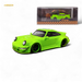 Flame Porsche 964 RWB Ducktail in Fluorescent Green 1:64 - for just $32.99! 