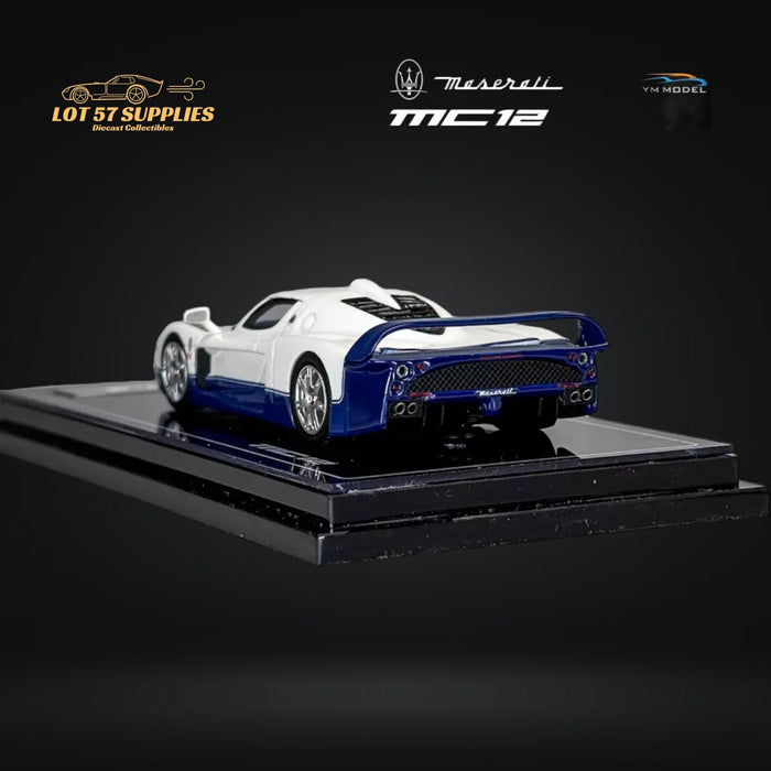 YM Model Maserati MC12 Stradale 2-Tone Blue / White Limited to 499 Pcs 1:64 - Just $99.99! Shop now at Retro Gaming of Denver