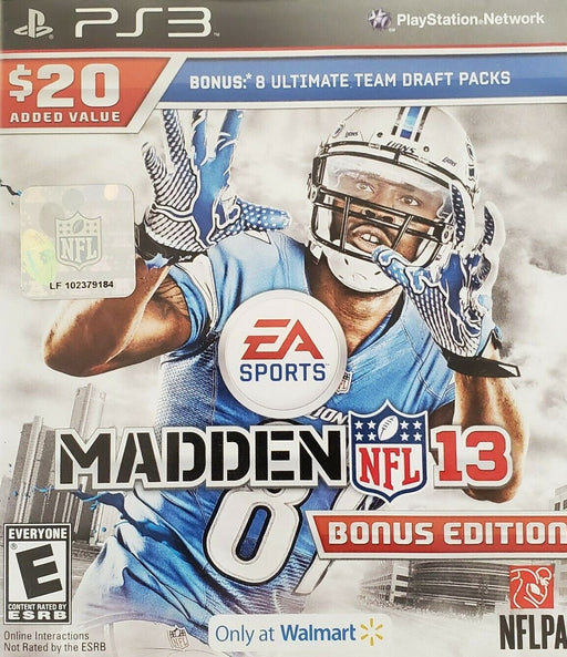 Madden NFL 13: Bonus Edition (Playstation 3) - for just $0! 
