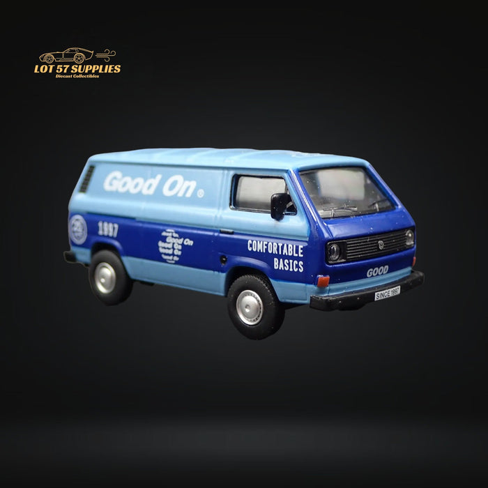 Tarmac Works X Schuco Collab64 Volkswagen T3 Panel Van GOOD ON 1:64 T64S-001-GO - for just $19.99! 