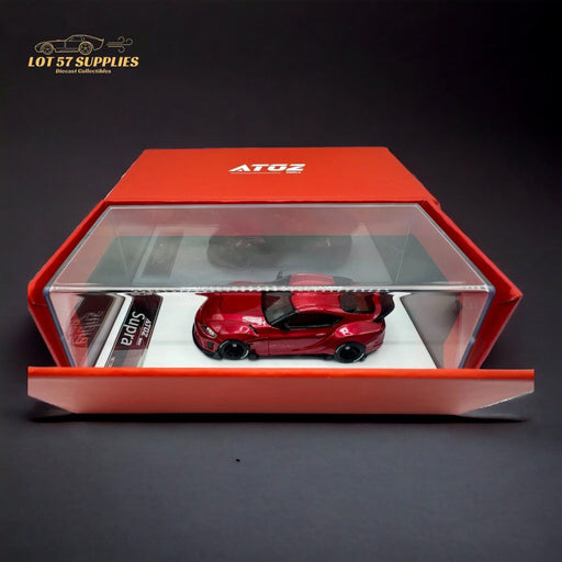 ATOZ Toyota Supra GR in Metallic Red 1:64 Resin model - Just $35.99! Shop now at Retro Gaming of Denver