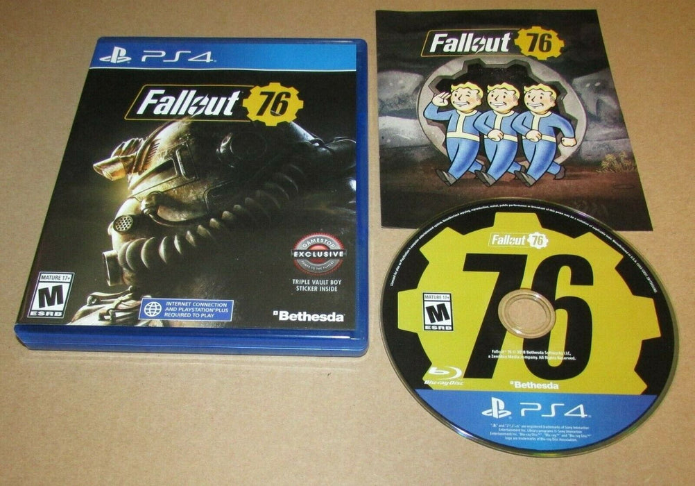 Fallout 76: GameStop Edition (PlayStation 4) - Just $0! Shop now at Retro Gaming of Denver