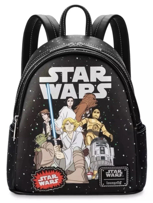 Disney Parks Star Wars Celebrate the Saga Loungefly Mini Backpack Glow In Dark - for just $75! 