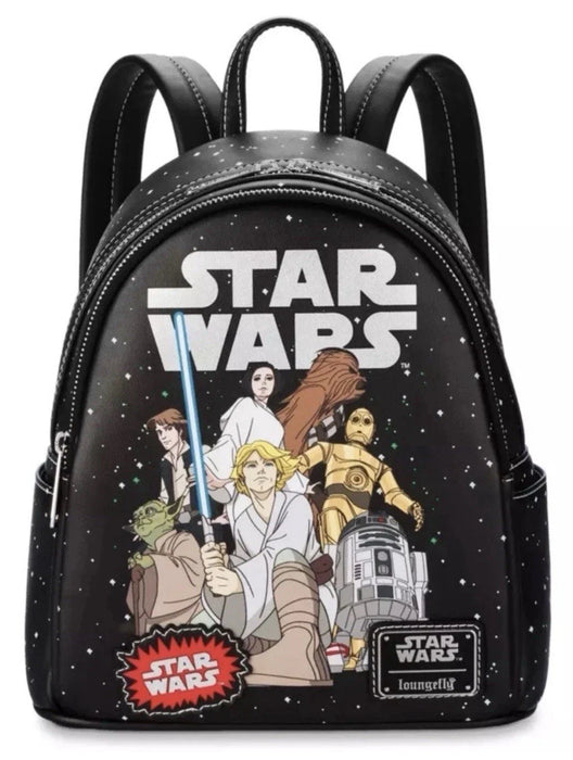 Disney Parks Star Wars Celebrate the Saga Loungefly Mini Backpack Glow In Dark - for just $75! 