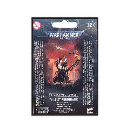 Warhammer 40k: Chaos Space Marines - Cultist Firebrand - for just $34.99! 