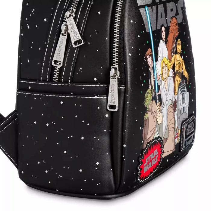 Disney Parks Star Wars Celebrate the Saga Loungefly Mini Backpack Glow In Dark - for just $75! 