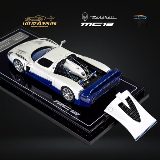 YM Model Maserati MC12 Stradale 2-Tone Blue / White Limited to 499 Pcs 1:64 - Just $99.99! Shop now at Retro Gaming of Denver