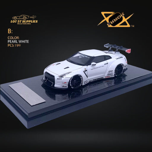 Error404 LB-Works Skyline GT-R R35 Pearl White 1:64 - Just $64.99! Shop now at Retro Gaming of Denver