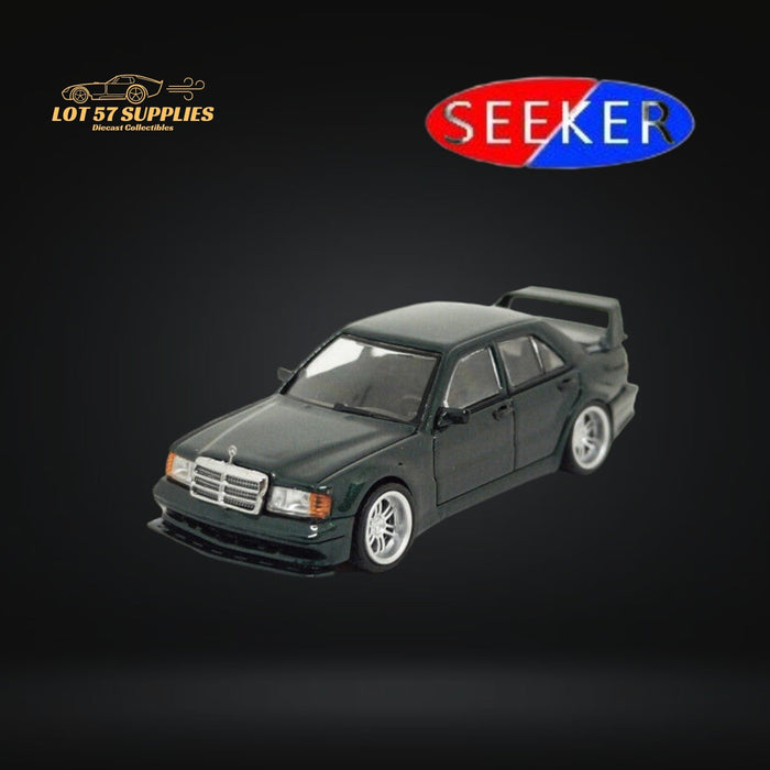 Seeker Mercedes-Benz 190E 2.5-16 Evolution British Green 1:64 - Just $29.99! Shop now at Retro Gaming of Denver