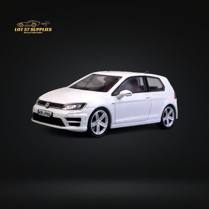 Zoom Volkswagen VW Golf R in Pearl White 1:64 - Just $34.99! Shop now at Retro Gaming of Denver