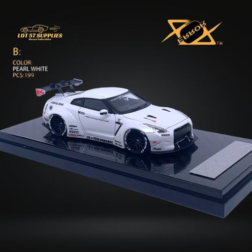 Error404 LB-Works Skyline GT-R R35 Pearl White 1:64 - Just $64.99! Shop now at Retro Gaming of Denver