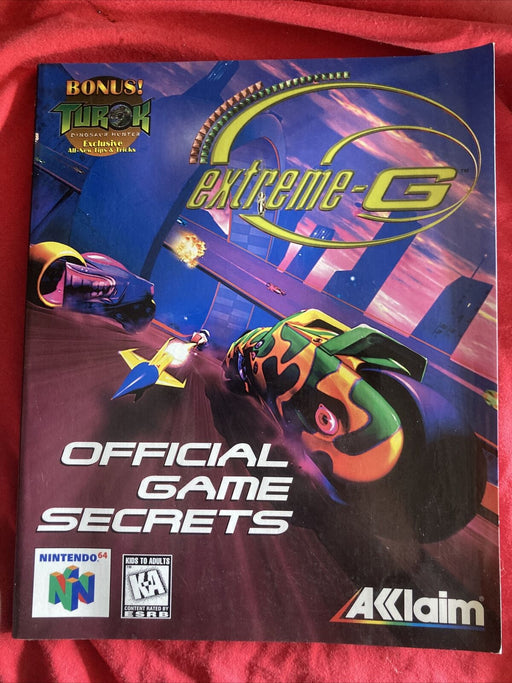 Extreme G with Strategy Guide Bundle (Nintendo 64) - for just $0! 
