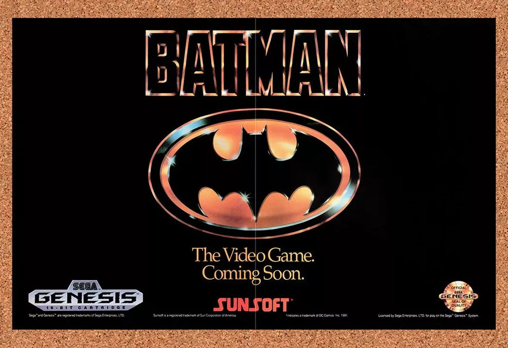 1991 Batman Genesis Original Ad v4 - for just $22.49! 