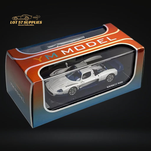 YM Model Maserati MC12 Stradale 2-Tone Blue / White Limited to 499 Pcs 1:64 - Just $99.99! Shop now at Retro Gaming of Denver