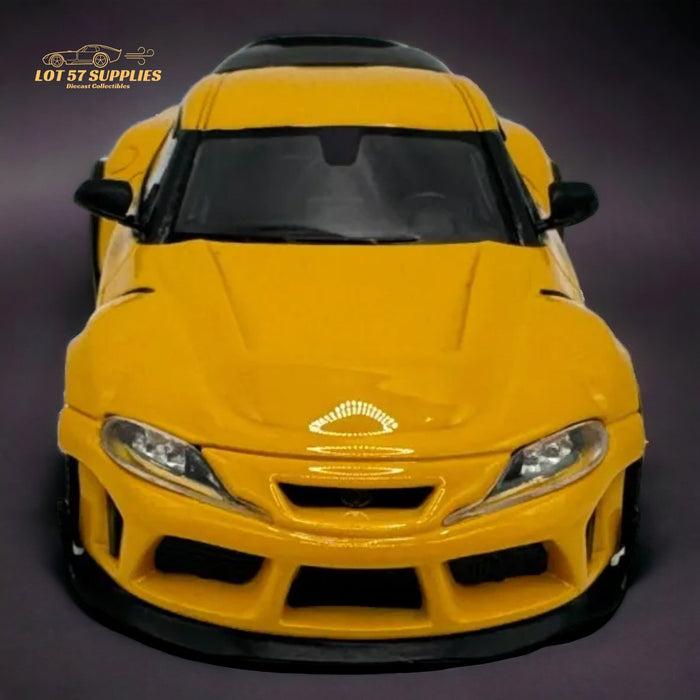 ATOZ Toyota Supra GR in Yellow 1:64 Resin model - for just $35.99! 