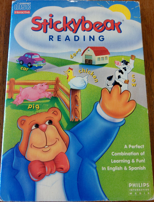 Stickybear Reading [Long Box] (CD-i) - for just $0! 