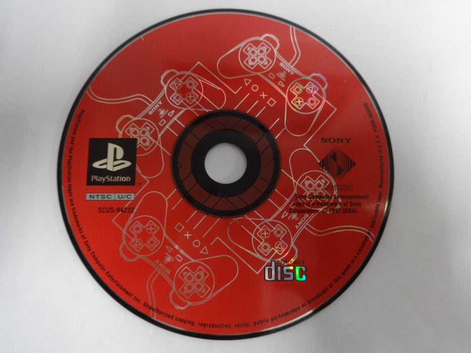 Red PlayStation Demo Disc (Playstation) - for just $5.99! 