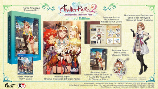 Atelier Ryza 2: Lost Legends & The Secret Fairy Premium Edition (Playstation 4) - Just $0! Shop now at Retro Gaming of Denver