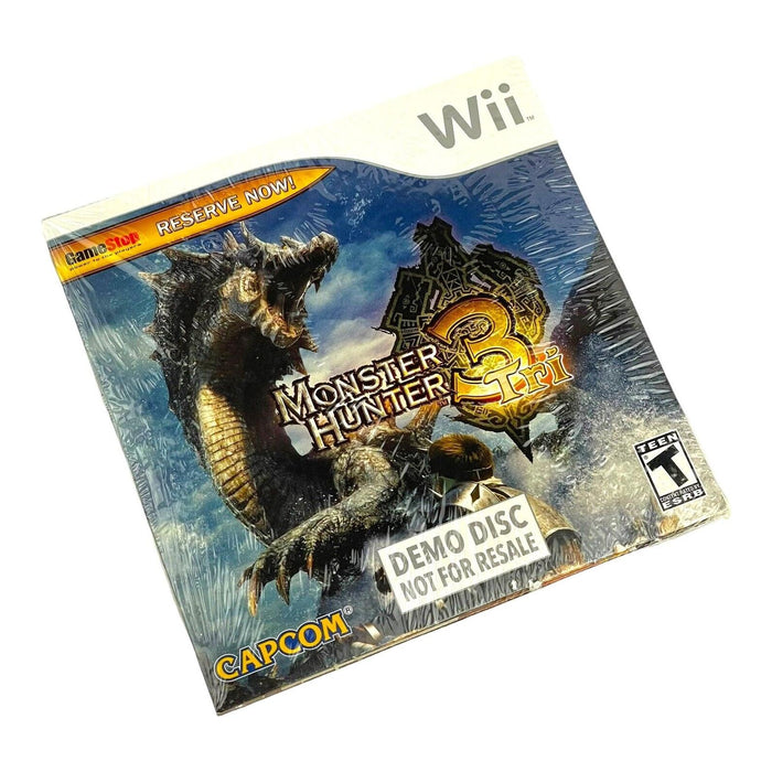 Monster Hunter 3 Tri (Demo Disc) (Wii) - Just $0! Shop now at Retro Gaming of Denver