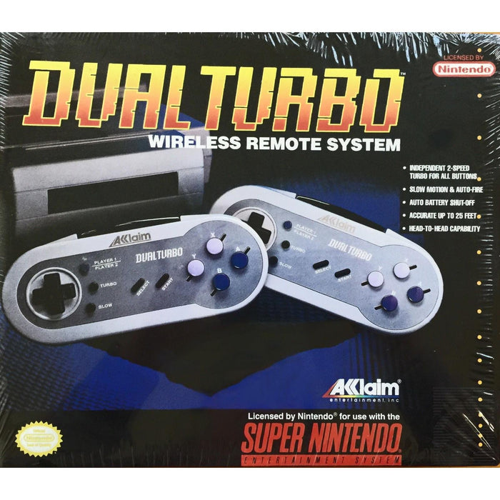 Dual Turbo Wireless Controllers (Super Nintendo) - Just $84.99! Shop now at Retro Gaming of Denver