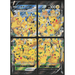 Pikachu V-UNION [Set of 4] (025-028/028) [25th Anniversary Collection] - Just $0! Shop now at Retro Gaming of Denver