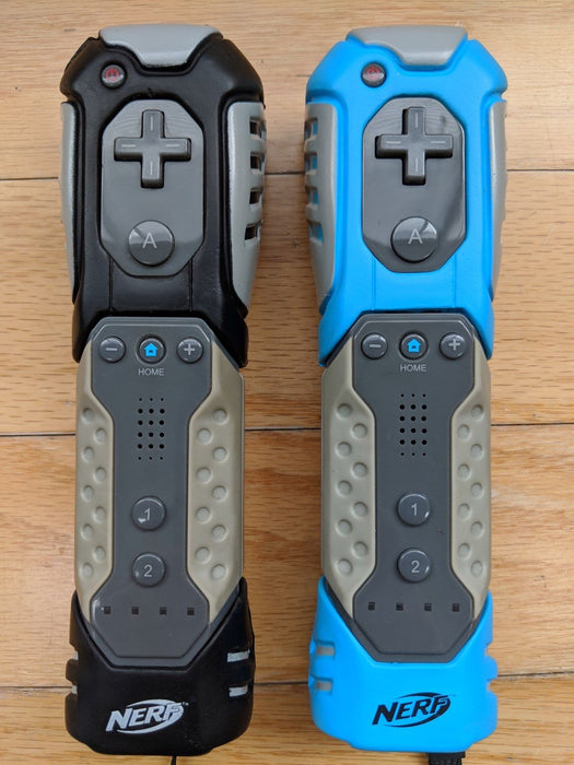 Nerf Wiimote Set (Blue and Black) (Wii) - for just $0! 