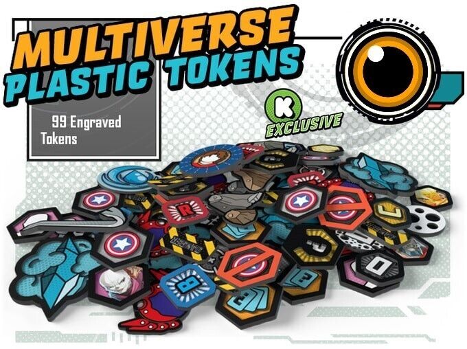 Marvel United: Multiverse Plastic Tokens - Kickstarter Exclusive - for just $49.99! 