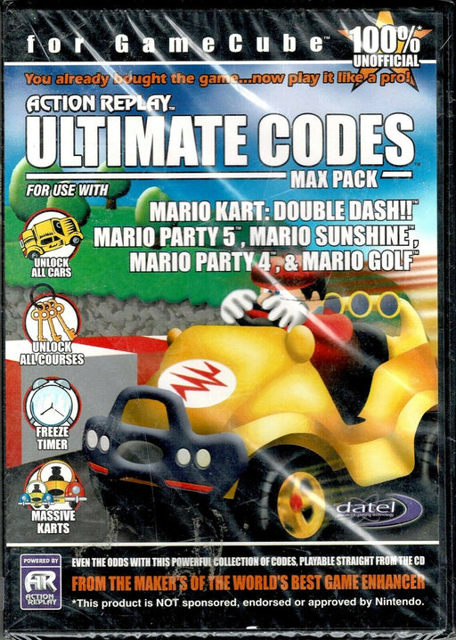 Action Replay Ultimate Codes Max Pack (Gamecube) - for just $0! 