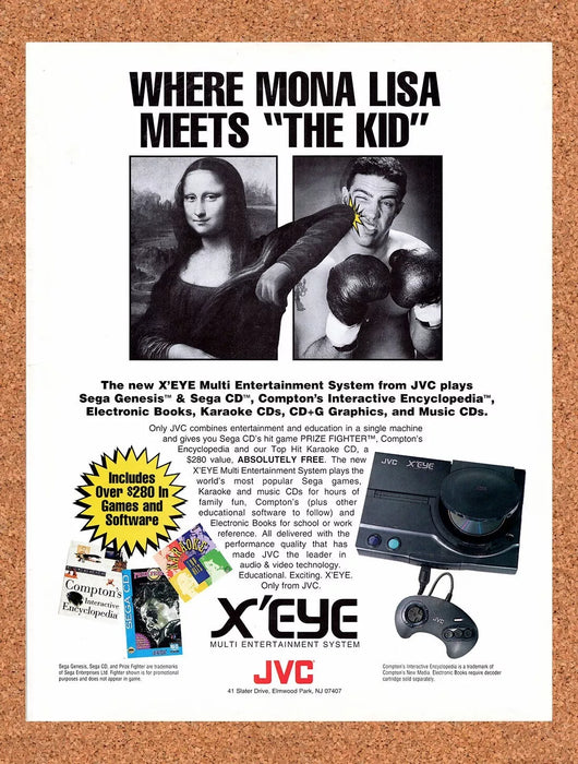 1994 JVC X'eye Original Ad v1 - for just $17.99! 