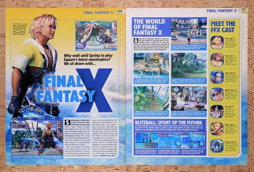 2001 Final Fantasy X PS2 Overview Original Ad v6 - for just $21.49! 