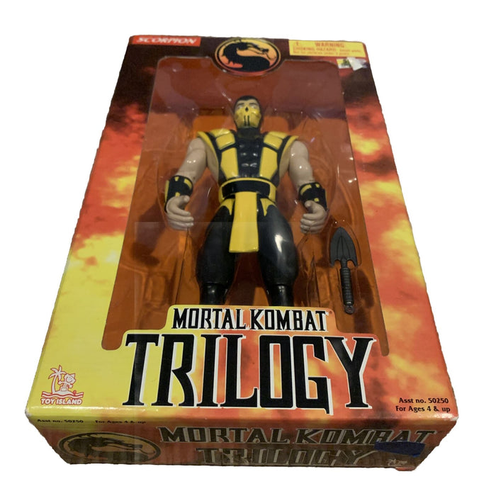 Mortal Kombat Trilogy Game & Scorpion 10 Inch Figure Bundle (Nintendo 64) - for just $0! 