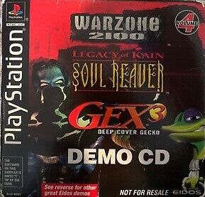 Warzone 2100/Soul Reaver/Gex 3 (Demo Disc) (PlayStation) - for just $0! 