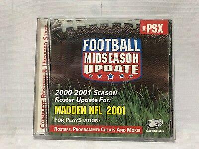 Madden NFL 2001 Midseason Update Disc (Playstation) - for just $0! 