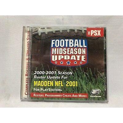 Madden NFL 2001 Midseason Update Disc (Playstation) - Premium Video Games - Just $0! Shop now at Retro Gaming of Denver