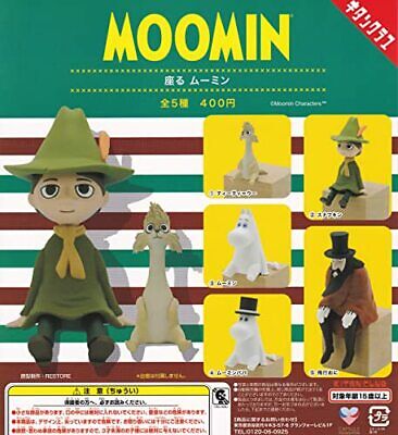 Moomin Sitting Capsule Toy Gashapon (1 Capsule) - Just $10.95! Shop now at Retro Gaming of Denver