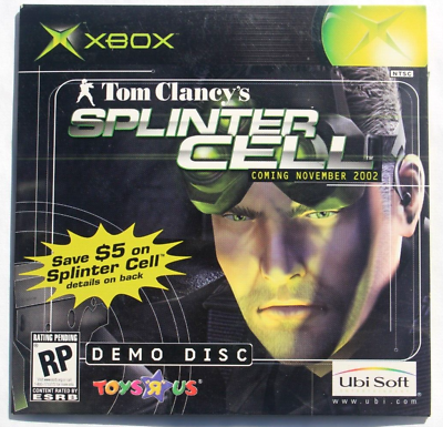 Tom Clancy's Splinter Cell (Demo Disc) (Xbox) - for just $0! 