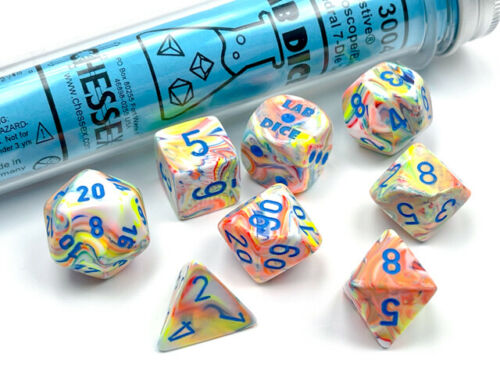 CHESSEX: POLYHEDRAL LAB DICE DICE SETS - for just $13.98! 