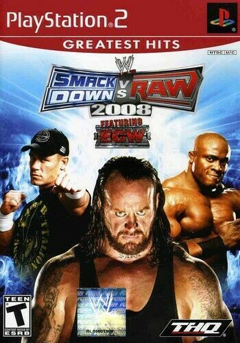 WWE Smackdown vs. Raw 2008 (Greatest Hits) (Playstation 2) - for just $0! 