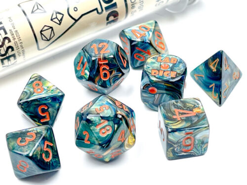 CHESSEX: POLYHEDRAL LAB DICE DICE SETS - for just $13.98! 