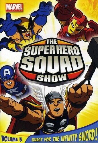 The Superhero Squad Show - Quest for the Infinity Sword Vol 3 (DVD, 7 ep - I1225 - for just $1.99! 