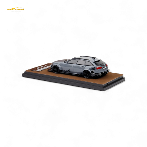 Qidian Model Audi RS6 Avant (C7) Crock Station wagon DTM Wide-Body Modified - Cement Grey 1/64 - for just $59.99! 