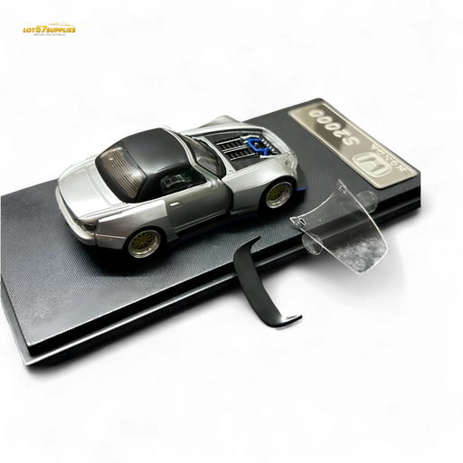 Rhino Model RM 1:64 Honda S2000 Wide-Body Roadster Silver - for just $34.99! 