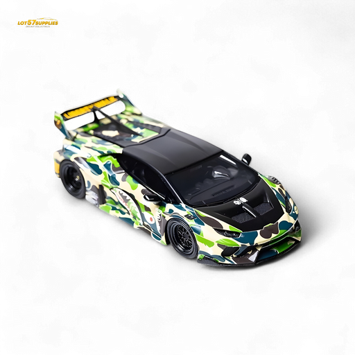 Flame Lamborghini Huracan LP610-4 LWBK WideBody Camouflage 1:64 - for just $69.99! 